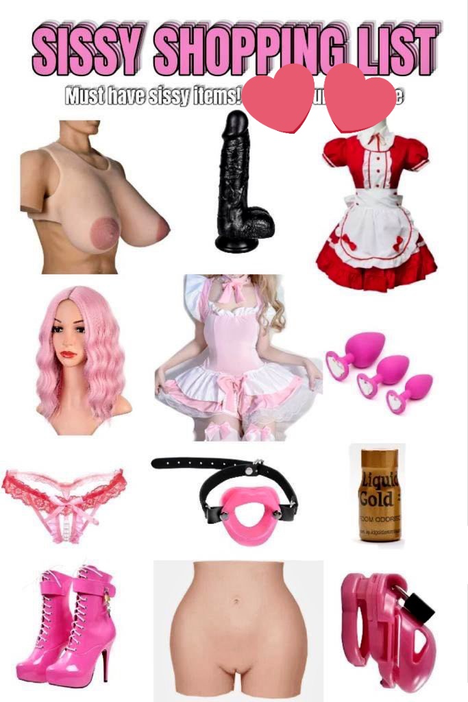 You've got any of this? 

DM me to begin your feminization process.