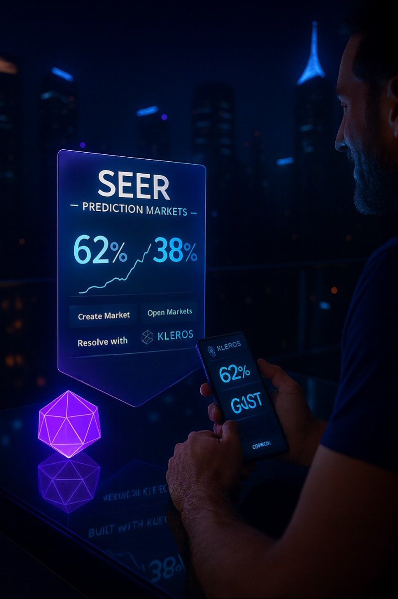 Prediction markets aren’t a casino — they’re an information engine. With skin-in-the-game they aggregate knowledge and often beat vibes (and sometimes polls).
SEER + Kleros bring curation rules and on-chain dispute resolution so markets stay clean.
Try it: seer.pm