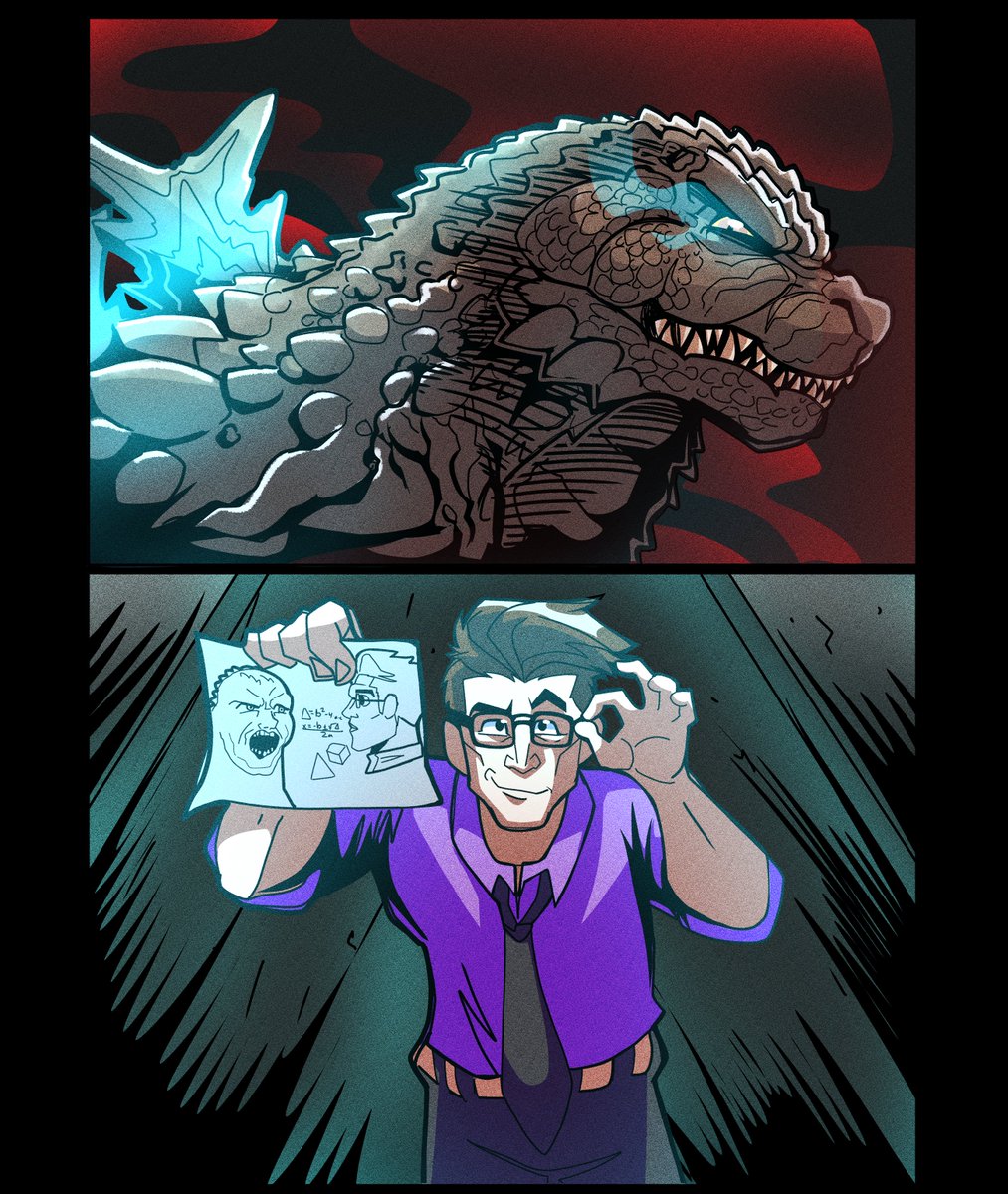 "sorry Godzilla but my formula says you won't win"
#godzilla #hulk