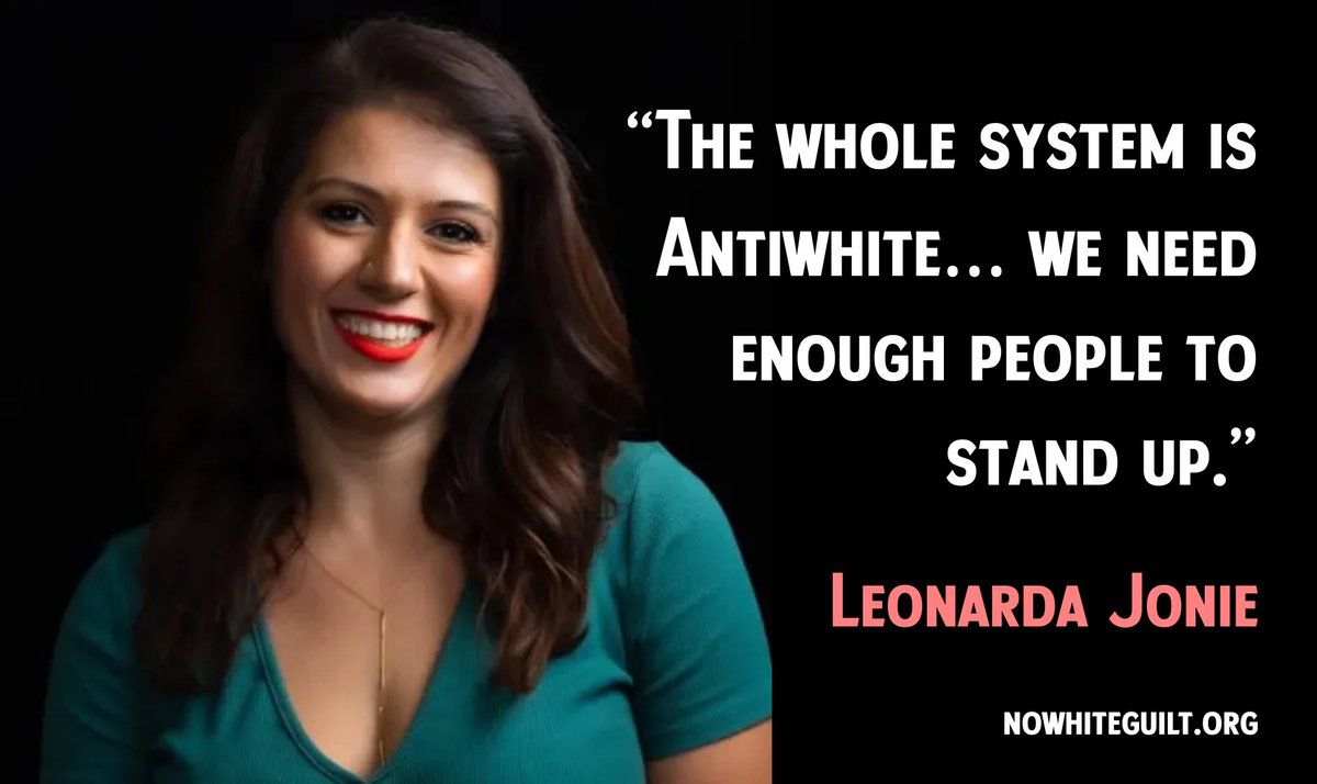 youtube.com/watch?v=fHu-nJ…
Very pleased to hear <a href="/leonardaisfunE/">Leonarda Jonie</a> naming the antiwhite system in her interview with <a href="/JLPtalk/">Jesse Lee Peterson</a>.

We see you, Leonarda, and we appreciate your efforts to raise awareness of Antiwhitism and foster White wellbeing. 🤍🤍🤍 #NoWhiteGuilt