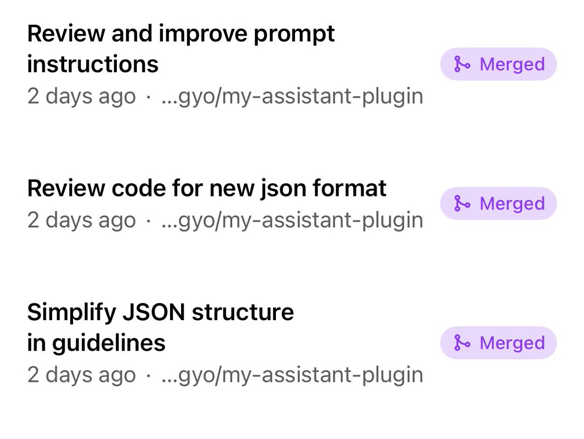 yonggzhang's tweet image. Codex is wild—I’m coding on my phone now. Draft functions, fix bugs, ship ideas on the go. 📱⚡️
Who else is trying AI coding on mobile? #vibecode #aicode