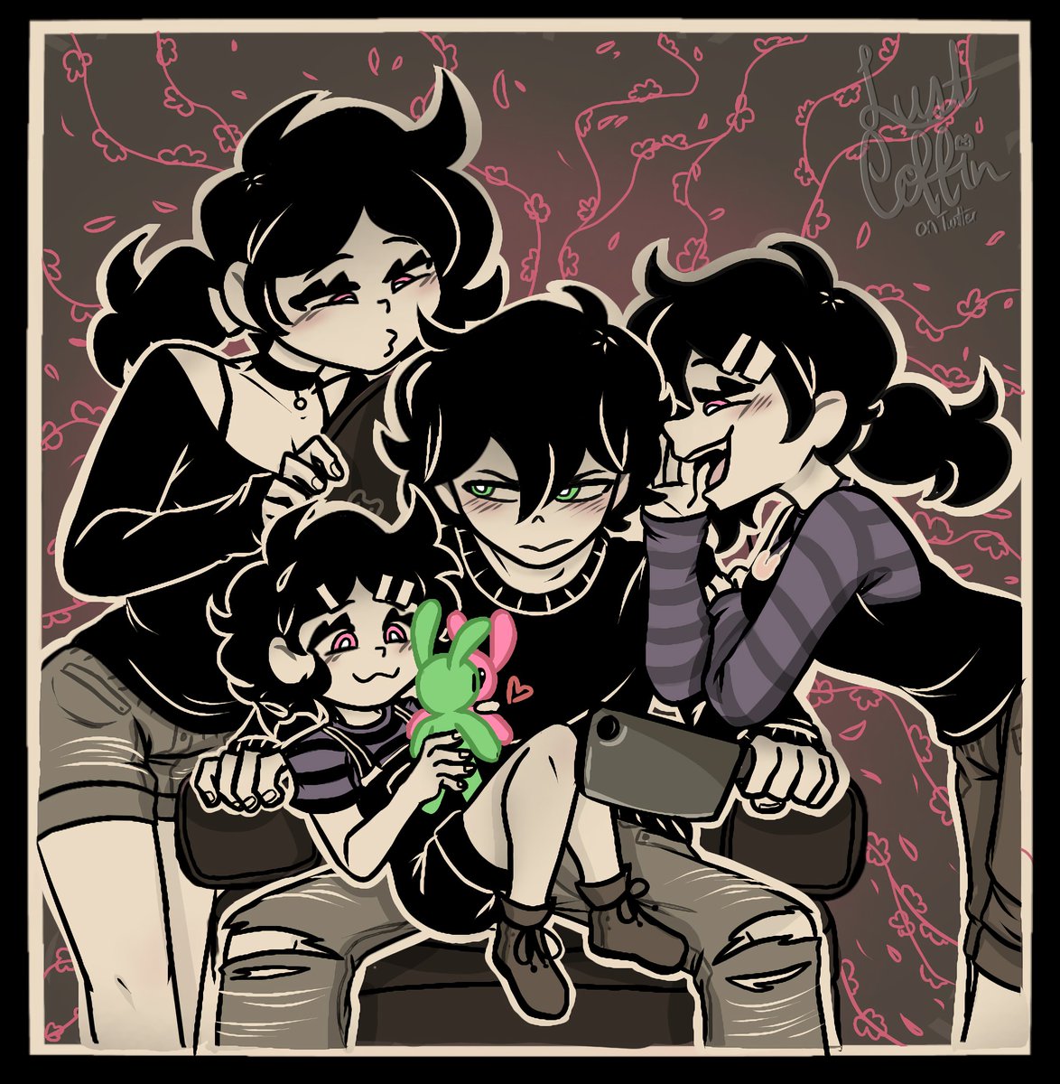 Something light to set the mood~ 🩷💚
#tcoaal #thecoffinofandyandleyley #AndrewGraves #AshleyGraves #coffincest