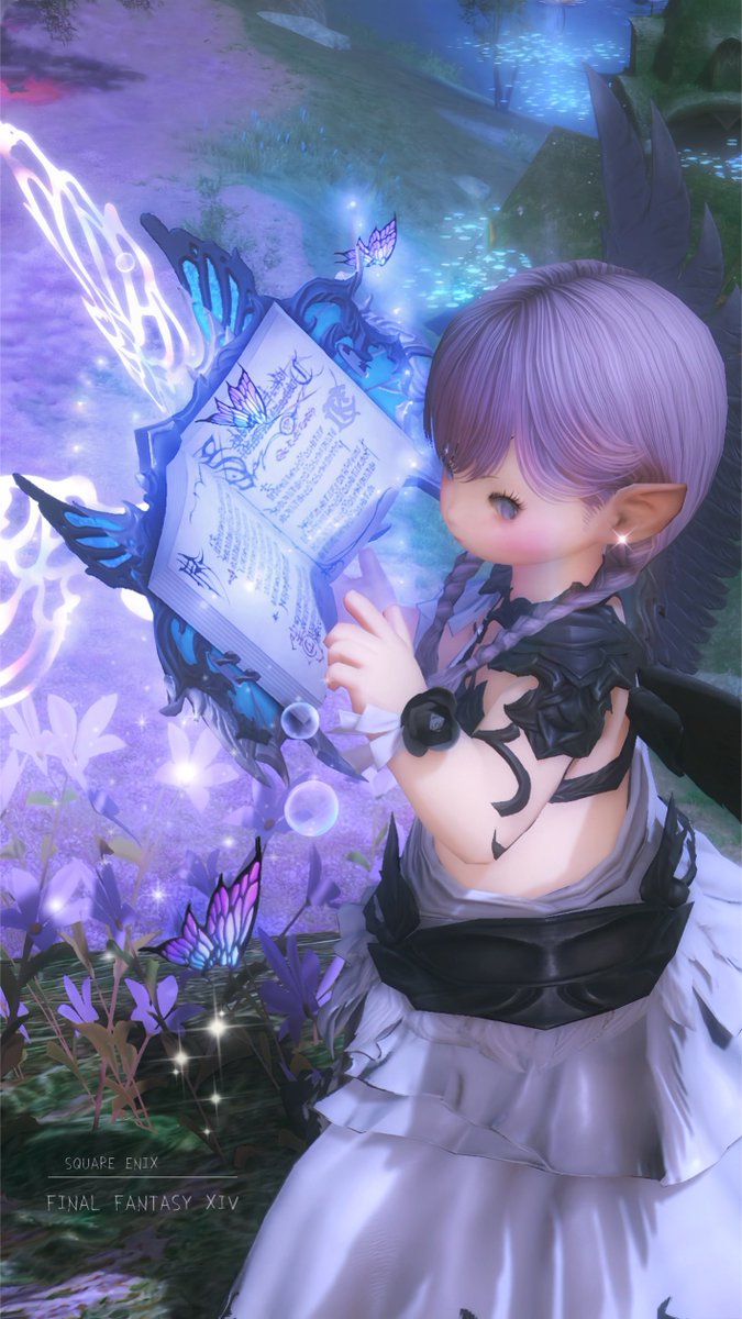 🦋📖✨️
#FF14 #ララフェル #おはララ