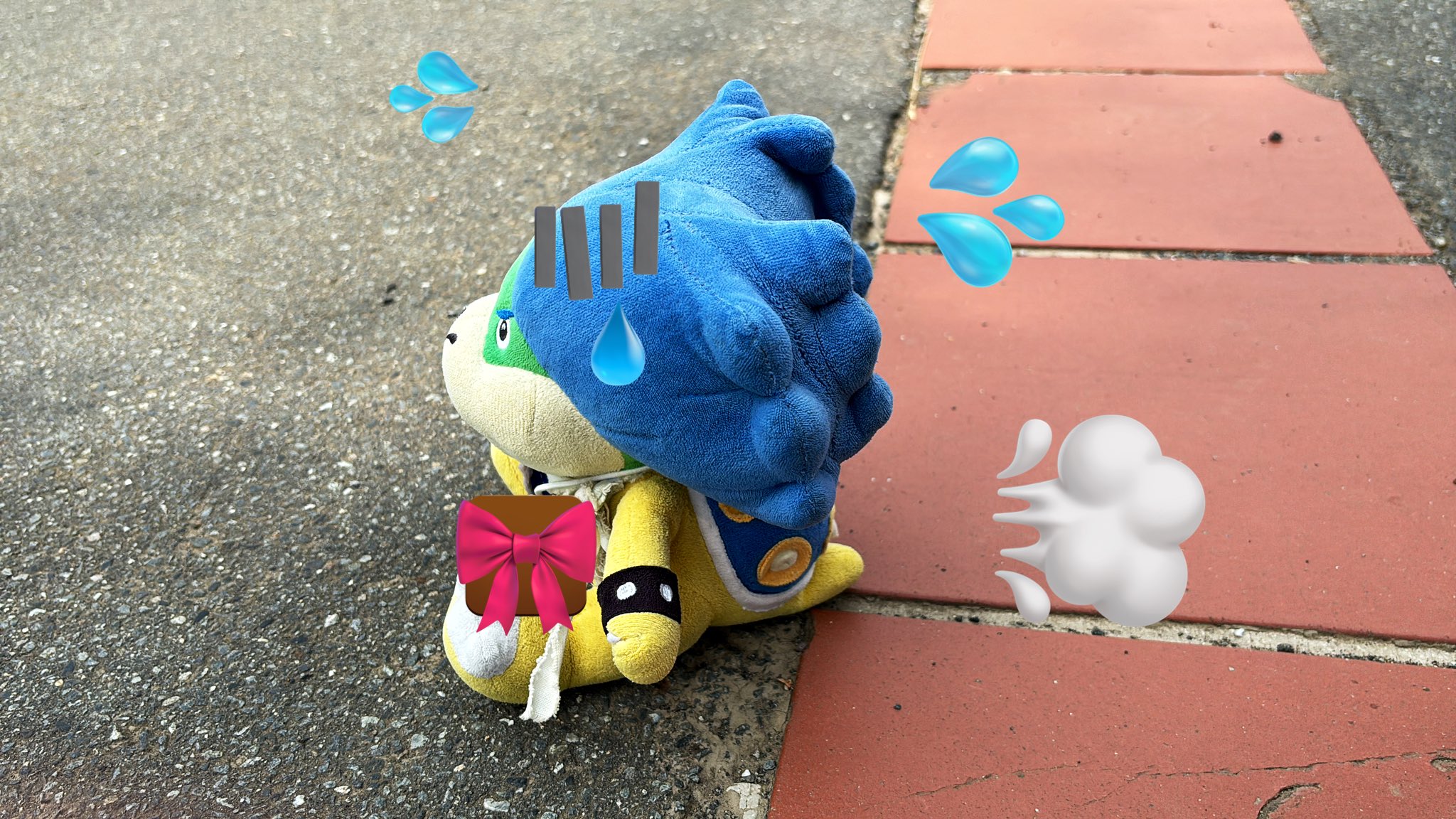 ーダンケばあちゃんー コウペンちゃん はなまるばけくらべ ぬいぐるみS（タヌキさん