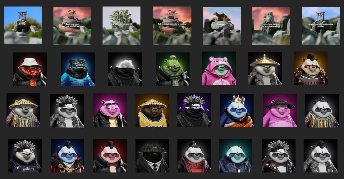 Some bargain pandas and namaste on or v near floor, the family expands to 30 !!

<a href="/SolanaSensei/">Solana Sensei</a> <a href="/monoliff/">Mono</a>