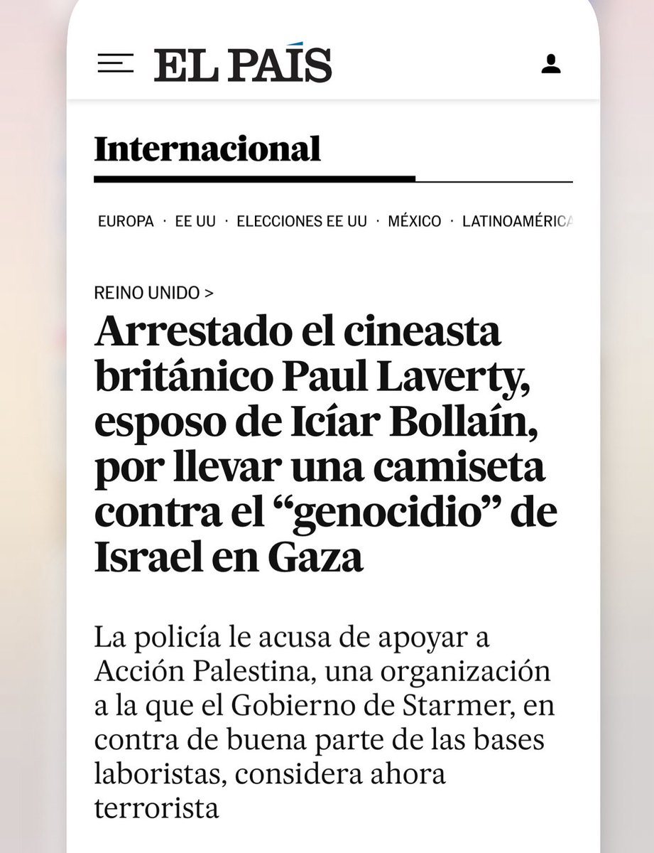 Vergüenza e indignación 😡 La mayoria de los gobiernos europeos se han convertido en agentes represores a las órdenes de Israel, en títeres del sionismo genocida.

Seguiremos presionando para acabar con la complicidad criminal de Europa ✊🏽

#StopGenocide
#VivaPalestinaLibre! ❤️🇵🇸