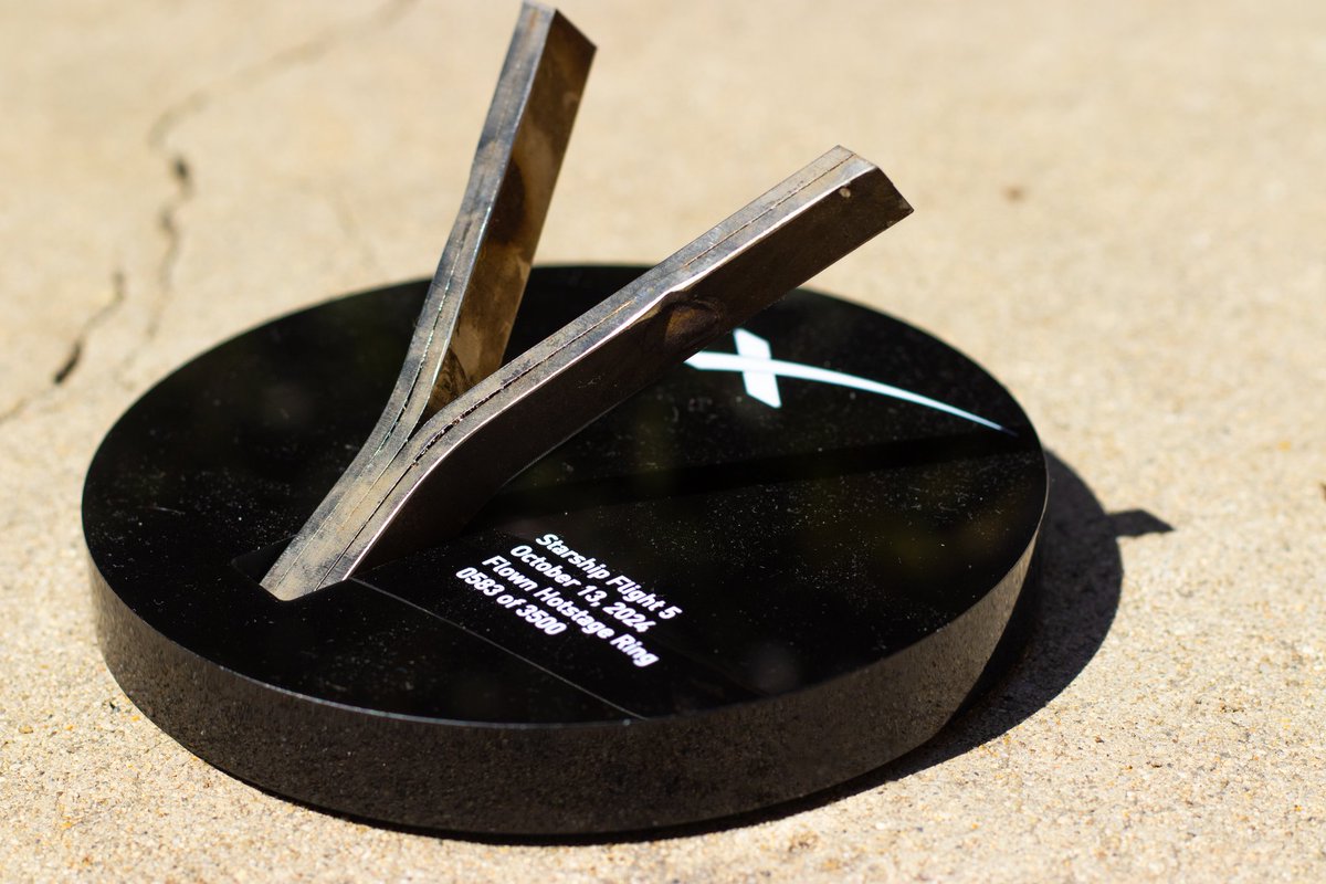 btw, some of you were right. It was a piece of the flight 5 hotstage ring