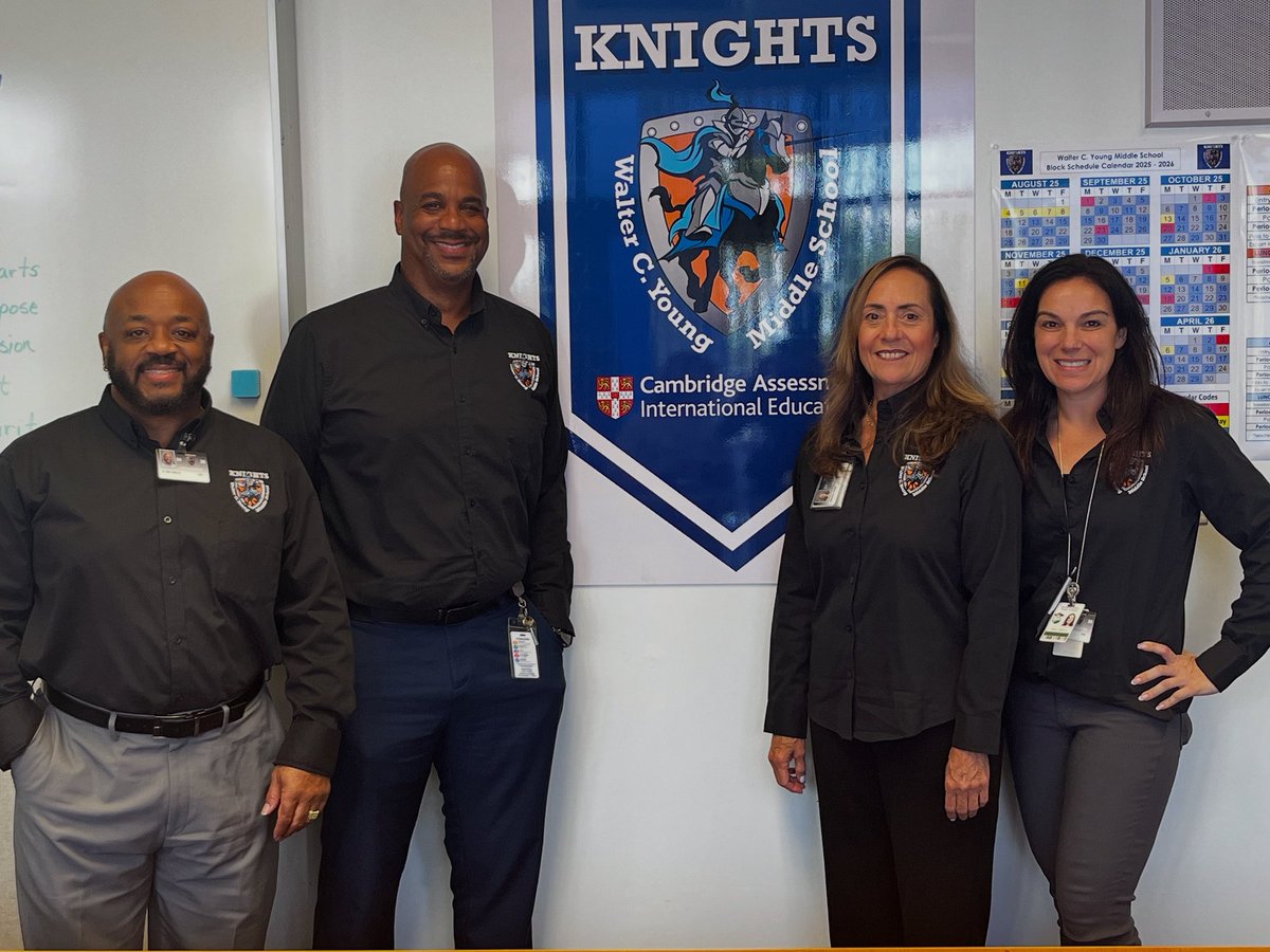 Our amazing administrative team <a href="/WCYMiddleSchool/">Walter C. Young MS</a> <a href="/APShabsels_WCY/">Morgan Shabsels</a> <a href="/browardschools/">Broward County Public Schools</a> <a href="/_PembrokePines/">Pembroke Pines, FL</a>