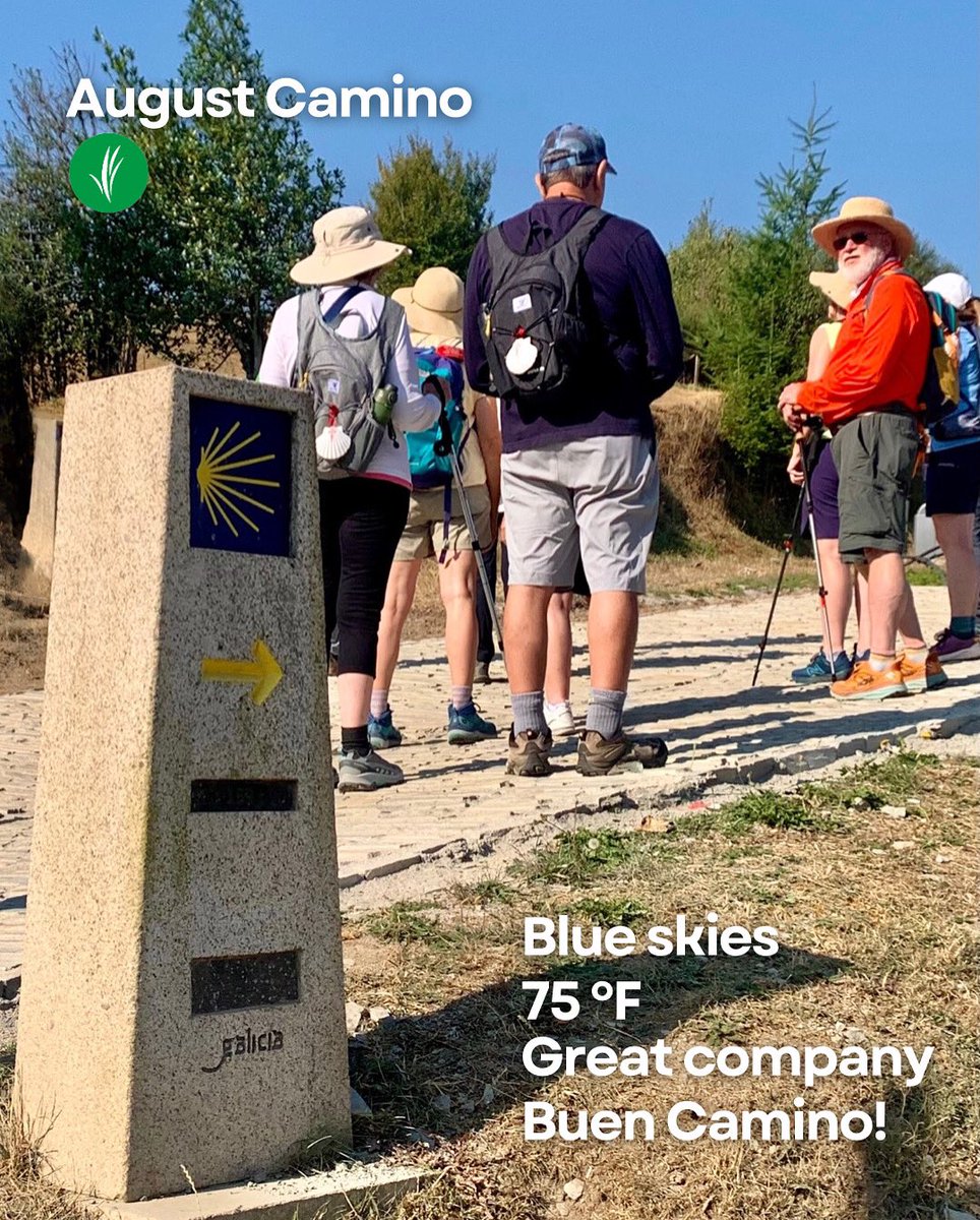 We’re back on the Camino!

Today, Monday 25th, our ‘A Kinder (Gentler) Camino Tour’ took their first steps towards Santiago.

Let’s wish our fellow pilgrims a very Buen Camino!

#LIVEfromtheCamino
#CaminodeSantiago
#BuenCamino