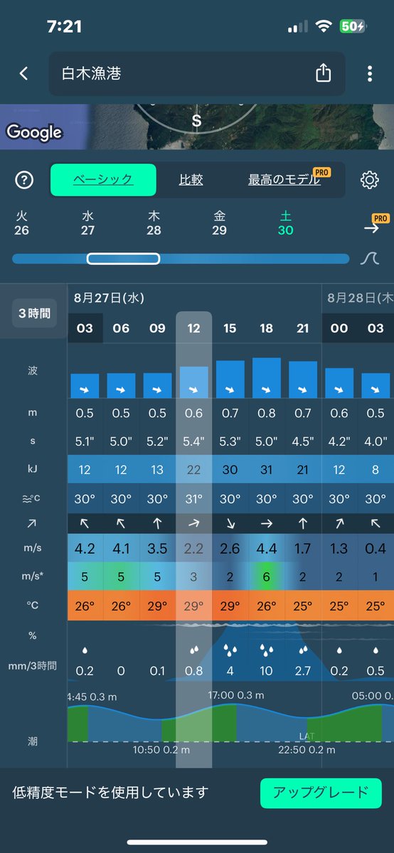うーん、明日も出動すべきか❓福井の白木漁港。