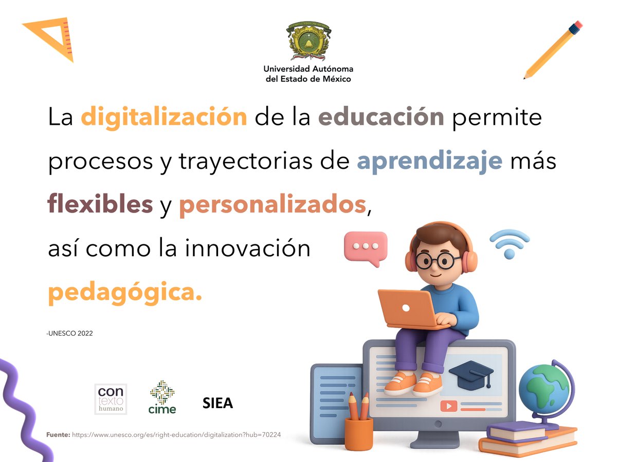 ConTexto_Humano's tweet image. -En un mundo en constante cambio, la digitalización está transformando la educación.
-En Con Texto Humano nos interesa reflexionar sobre estos procesos y su impacto en el desarrollo humano.

¿Tú qué opinas? ¿La educación digital es un reto o una oportunidad?