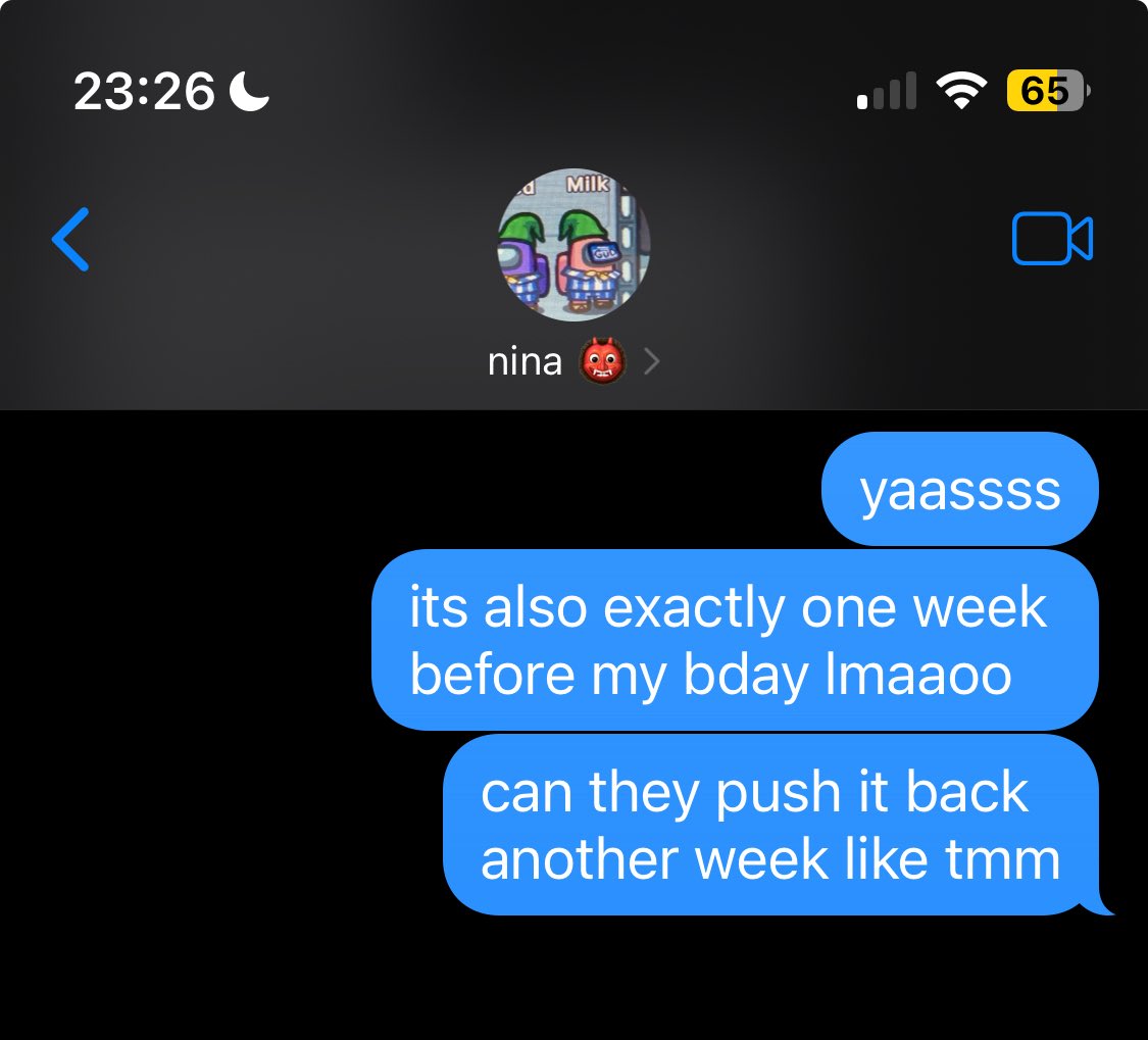 lowkey manifested this 🤫