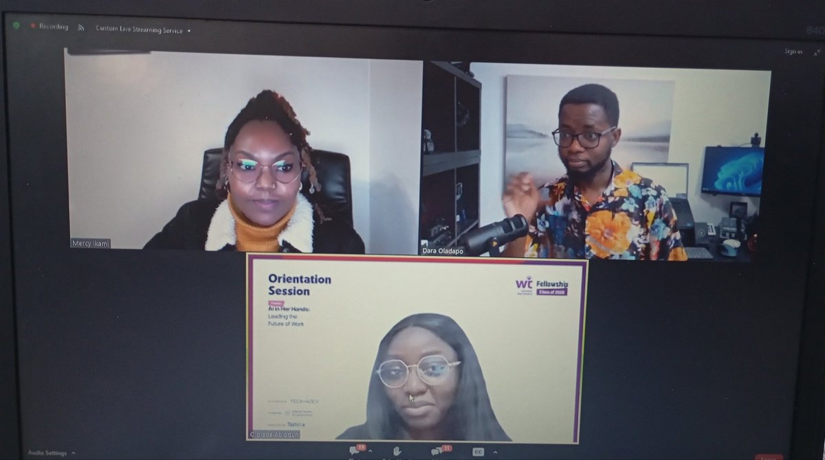 wildfl0w6r's tweet image. Week 2

Day 6 of the Women Techsters Fellowship Orientation Session.

Today's session was about Industry Immersion (Al Readiness) and the conversations were nothing short of amazing.

Sharia Walker emphasized the importance of applying our knowledge to real-world scenarios.