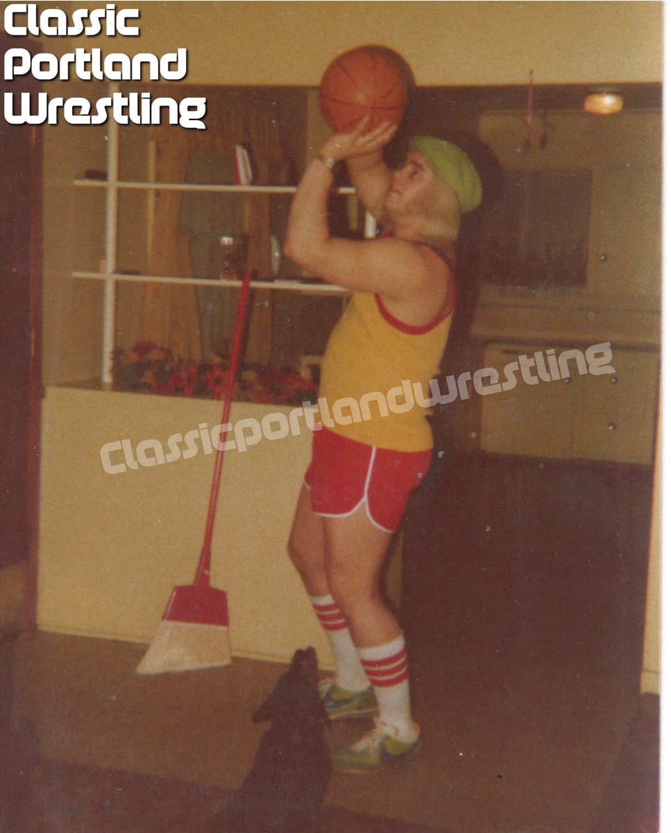From the Buddy Rose archive, this photo series shows Buddy goofing around from ‘76-‘77 based on an inscription with the words “Bomber Motel” written on the back. The Bomber Motel was where many of the wrestlers lived; sacred grounds for partying after the matches held at the PSA.