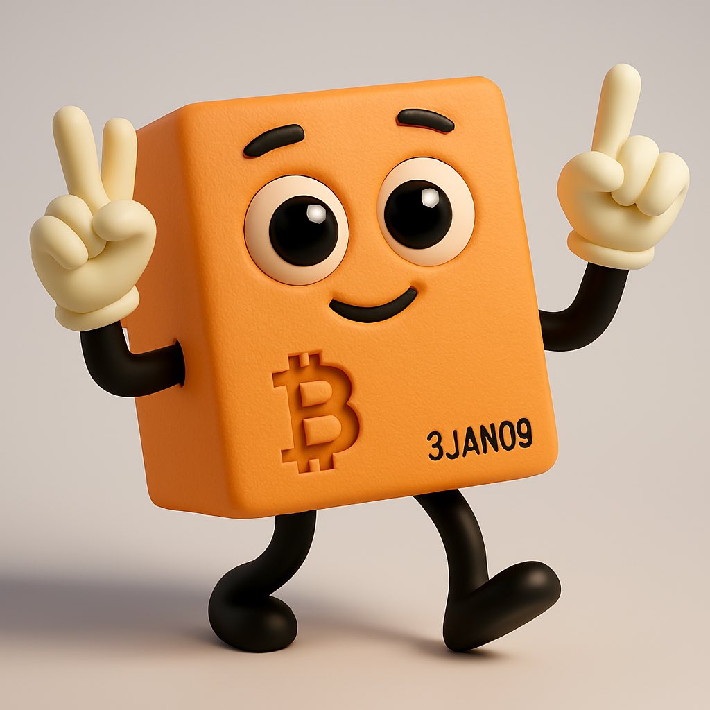 blockigenesis's tweet image. I&apos;m Blocki the Genesis Block (3JAN09), raised on rebellion. I&apos;m not a mascot I&apos;m the block that started all. #satoshi #Blocki #BitcoinLore #3JAN09 #MemeCulture #genesisblock #decentralization