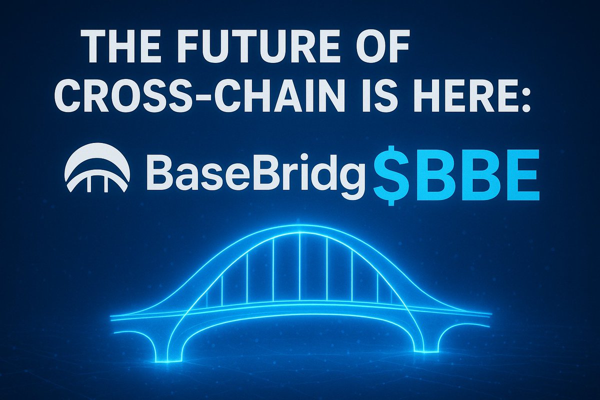 LeonardRee97799's tweet image. Bridges are the backbone of Web3  but most are slow, costly, and unsafe.
Enter BaseBridge ($BBE) 🟦
A next-gen cross-chain bridge built for speed, security &amp;amp; scalability.

Here’s why BaseBridge is a game-changer in DeFi 👇
#BaseBridge #BBE
