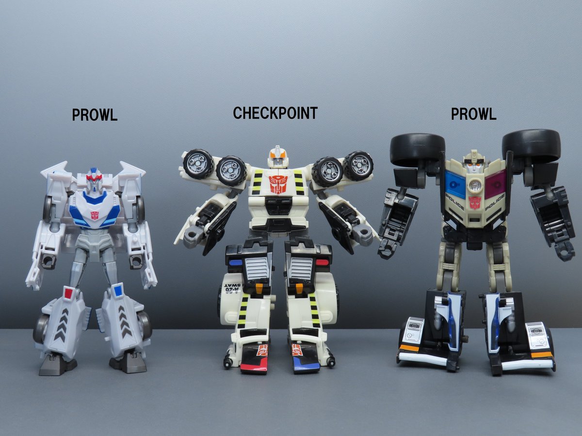 ロディ……プロール。
ロディ……チェックポイント。

#トランスフォーマー
#Transformers