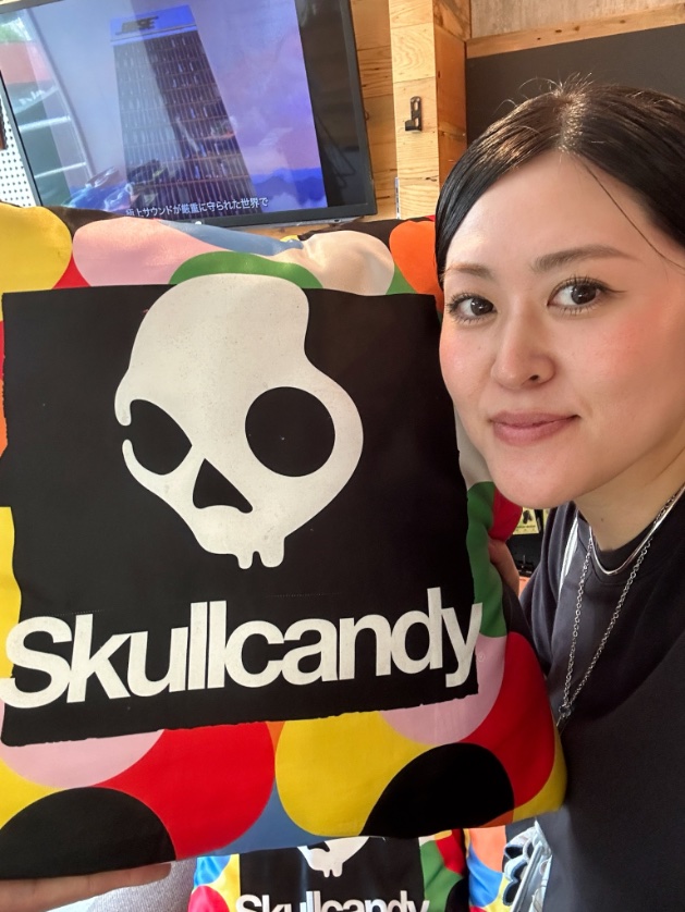 Skullcandyの新製品発表会にはまちゃんと来ましたー！🎧
おしゃんなお店！！☺️

Method 360 ANCとAviator 900 ANC聴けたよ。
Method 360 ANCは8/29発売！！
e-earphone.jp/products/600123

#skullcandy #Bose