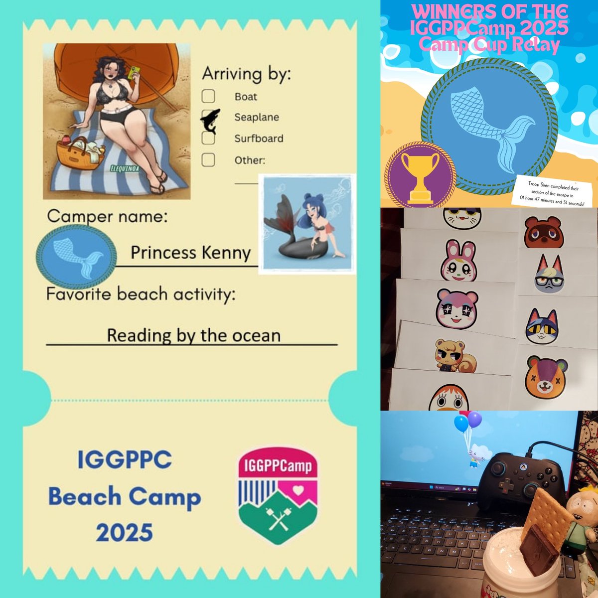 Kemeah520's tweet image. Another year of s&apos;mores and post cards at #IGGPPCamp 
#TroopSiren