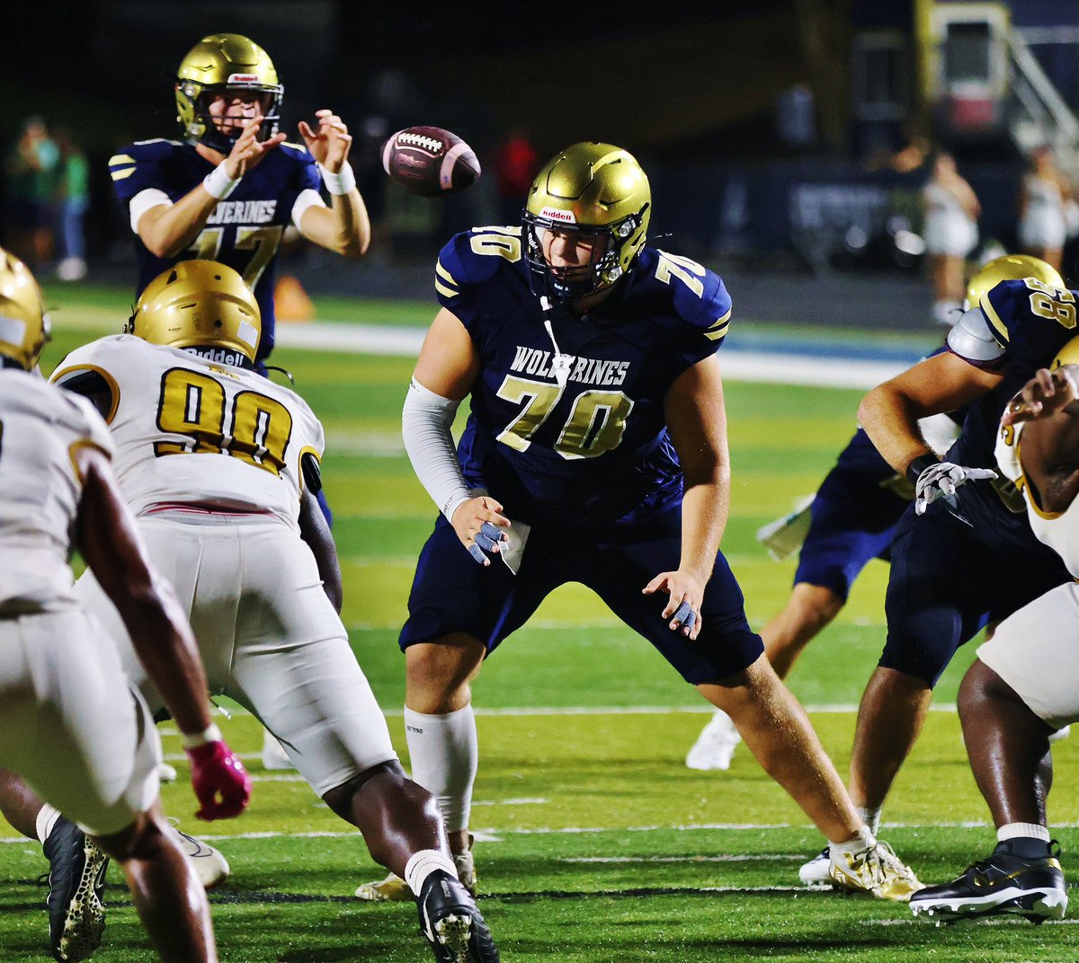 Feeling blessed and grateful to be starting center for <a href="/WestForsythFB/">WestForsythFootball</a> in my sophomore year. We are off to a great 2-0 start and I'm looking forward to how far this team can go. Let's go West! <a href="/CoachJNich/">Jacob Nichols</a> <a href="/LeeCulp56/">Coach Culp</a> <a href="/recruits_west/">West Forsyth Football Recruits</a> <a href="/NCSA_Football/">NCSA_Football</a> <a href="/NEGARecruits/">Northeast Georgia Recruits</a> <a href="/OfficialGHSA/">GHSA</a>