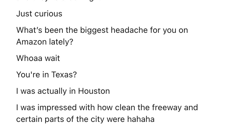 this cold linkedin dm is bananas.