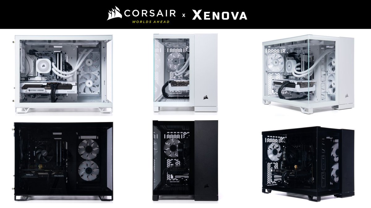 Corsair × XENOVA コラボゲーミングPCでは、

メモリをはじめ、高性能なCorsairパーツをたくさん使用しています😁