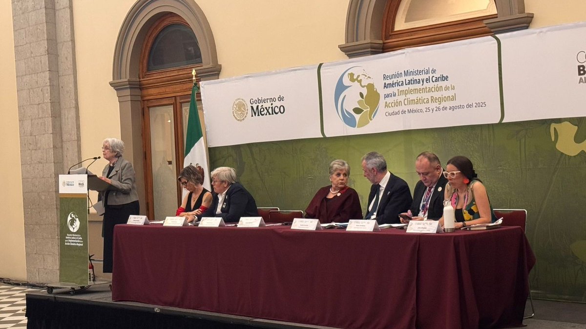 Relaciones Exteriores (@sre_mx) on Twitter photo 📸 En representación del canciller Juan Ramón de la Fuente, la subsecretaria para América Latina y el Caribe, <a href="/RaquelSerur3/">Raquel Serur</a>, brindó un mensaje a las delegaciones participantes en la Reunión Ministerial de América Latina y el Caribe para la Implementación de la Acción Climática 📸 En representación del canciller Juan Ramón de la Fuente, la subsecretaria para América Latina y el Caribe, <a href="/RaquelSerur3/">Raquel Serur</a>, brindó un mensaje a las delegaciones participantes en la Reunión Ministerial de América Latina y el Caribe para la Implementación de la Acción Climática