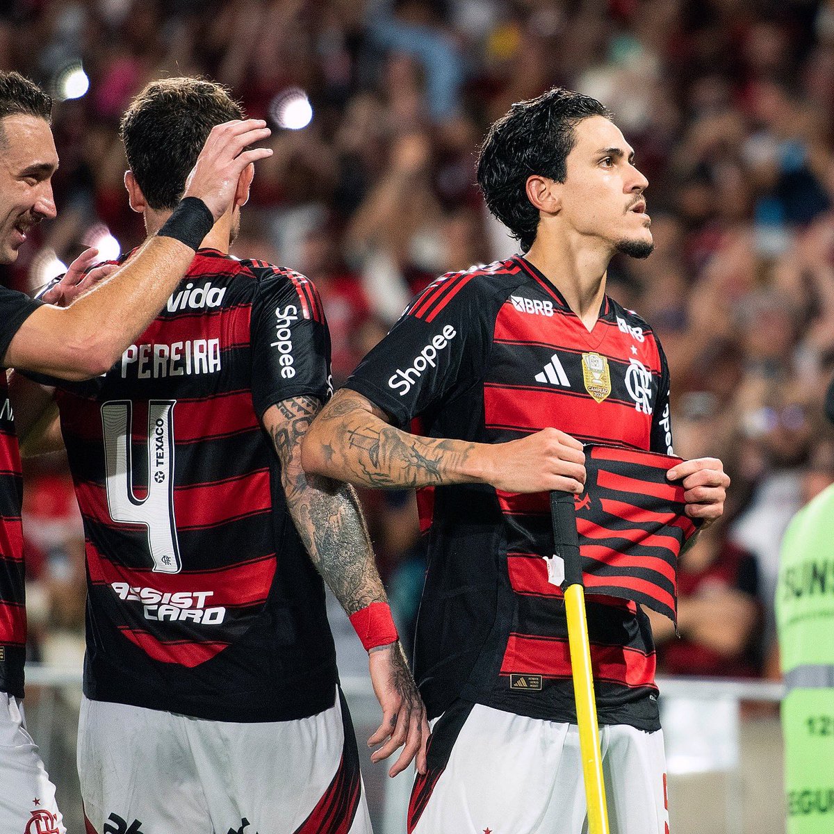 Delmiro Junior (@delmirojunior) on Twitter photo #Hattrick do <a href="/Pedro9oficial/">P9</a> no <a href="/maracana/">Maracanã</a>
<a href="/Flamengo/">Flamengo</a> 8x0 <a href="/ECVitoria/">EC Vitória</a> no <a href="/Brasileirao/">Brasileirão Betano</a>
A maior goleada do brasileiro desde 1984.
📷 <a href="/delmirojunior/">Delmiro Junior</a>
#imprensa #press #flamengo #maracanã #maiordomundo #riodejaneiro #brasileirão #pedroguilherme #artilheiro #goleada #flaxvit #vitória #Hattrick do <a href="/Pedro9oficial/">P9</a> no <a href="/maracana/">Maracanã</a>
<a href="/Flamengo/">Flamengo</a> 8x0 <a href="/ECVitoria/">EC Vitória</a> no <a href="/Brasileirao/">Brasileirão Betano</a>
A maior goleada do brasileiro desde 1984.
📷 <a href="/delmirojunior/">Delmiro Junior</a>
#imprensa #press #flamengo #maracanã #maiordomundo #riodejaneiro #brasileirão #pedroguilherme #artilheiro #goleada #flaxvit #vitória