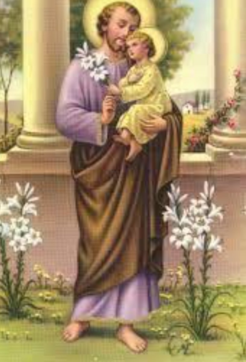 San José,siendo el más grande de todos los santos,es el más humilde y escondido de todos.