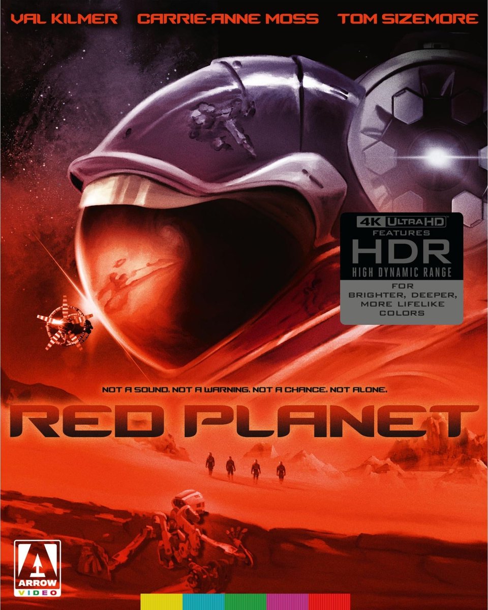 Curious how Red Planet will look on 4k Blu-ray with HDR, arriving Nov. 18 from Arrow Video. #SciFi