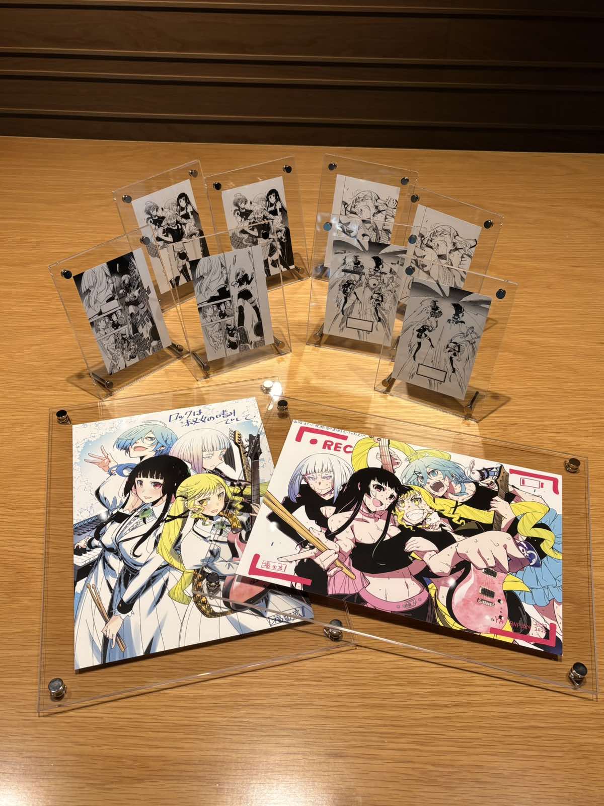 ロックは淑女の嗜みでして ミニ色紙 ロックは淑女の嗜みでして（ロックレディ） アニメ新作グッズ