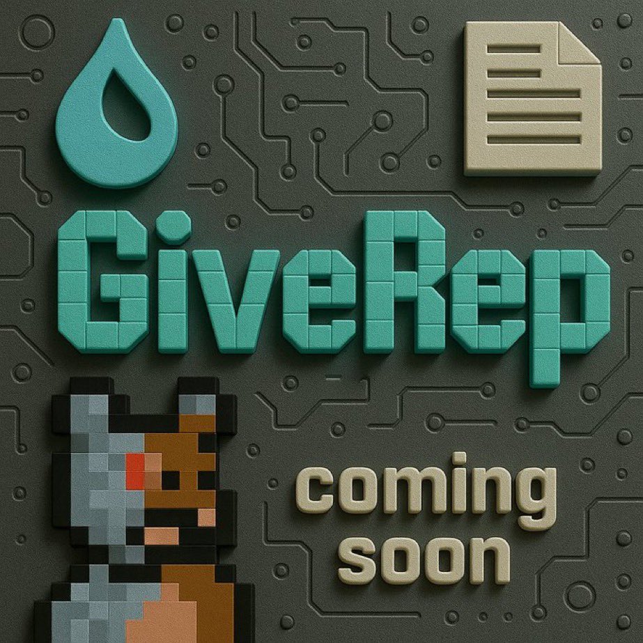 🌪️ Feel the whirlwind of $REP!

<a href="/GiveRep/">GiveRep</a>  is spinning into action—join the storm and earn your points! 💥

Like = 1 $REP
Retweet = 2 $REP
Comment = 3 $REP

<a href="/suigar_com/">Suigar</a> <a href="/WalletV_io/">Wallet V: Prediction & Trading on the go</a> <a href="/blastdotfun/">blast</a> <a href="/0xHolonym/">Holonym (old account)</a> <a href="/oortech/">OORT | The Data Cloud for Decentralized AI</a> <a href="/OrderlyNetwork/">Orderly</a> <a href="/ArcadiaFi/">Arcadia Finance</a> <a href="/aivillebot/">AIVilleWorld</a>