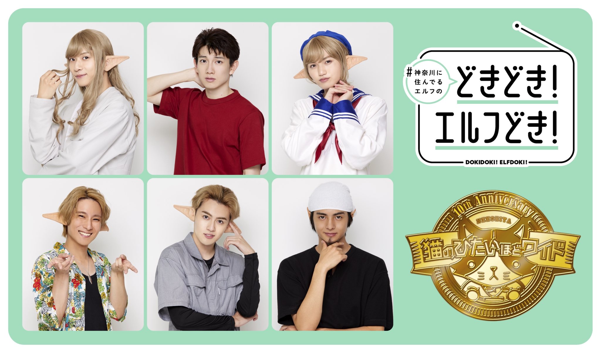 猫のひたいほどワイド 9周年 小林希大　瀧澤翼 うちわ tvk 猫のひたいほどワイド 祝9周年感謝祭 ～蒼天へのRUNWAY
