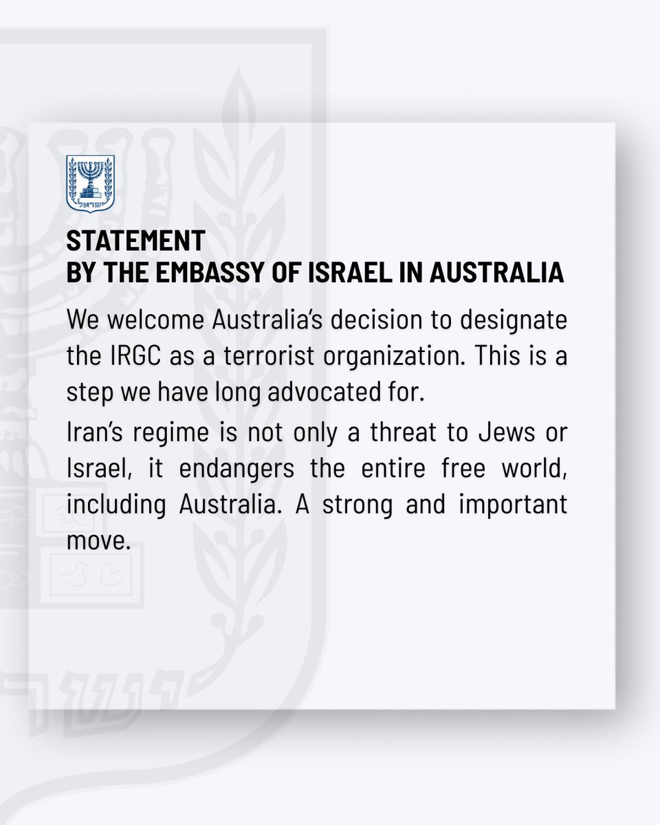 Israel in Australia (@israelinoz) on Twitter photo 