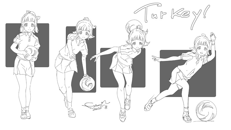 ひょっとして二次絵で投球フォーム描いてるのは自分だけでわ？