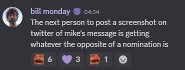 AceerBlade (@0xaceer) on Twitter photo π¨BREAKING : Nads are no longer safeβ¦ you can now nominate them for DEMOTION & watch them become Retired Nads
Drop who the first person your going to give retired nads to in the replies
cc: <a href="/billmondays/">bill monday</a> π¨BREAKING : Nads are no longer safeβ¦ you can now nominate them for DEMOTION & watch them become Retired Nads
Drop who the first person your going to give retired nads to in the replies
cc: <a href="/billmondays/">bill monday</a>