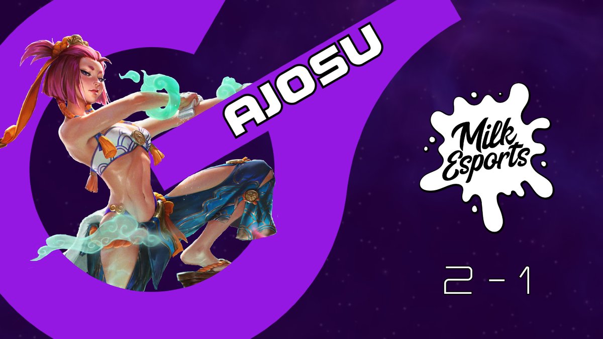 Gravity_GV's tweet image. ACL Playoffs Round 1 ends with another victory over a Milk roster! MVP goes to @AJOSUULOL as he continues to shine brighter every series!