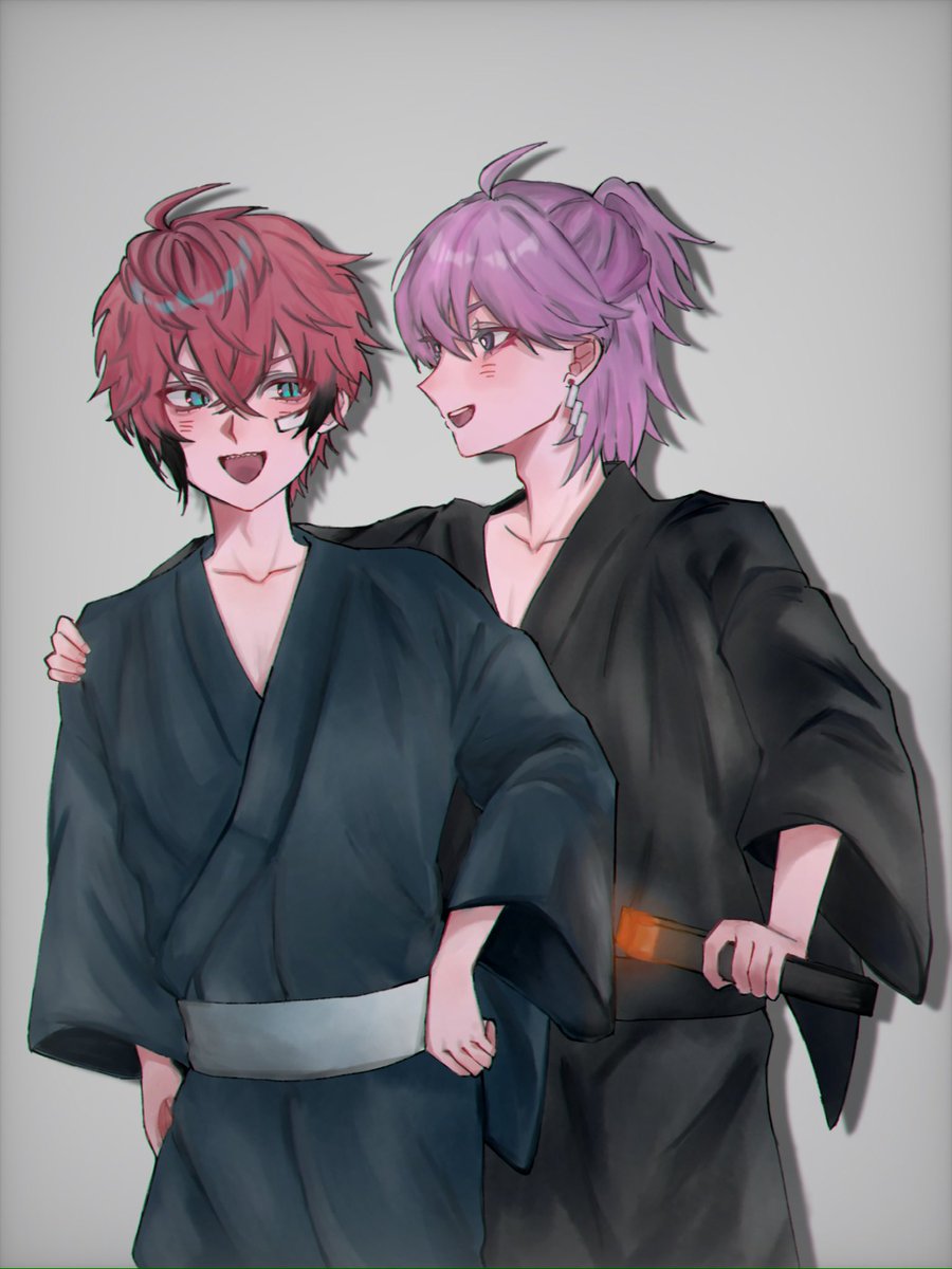 お揃い⁡🌸

 #紙とウェン  #天雷図