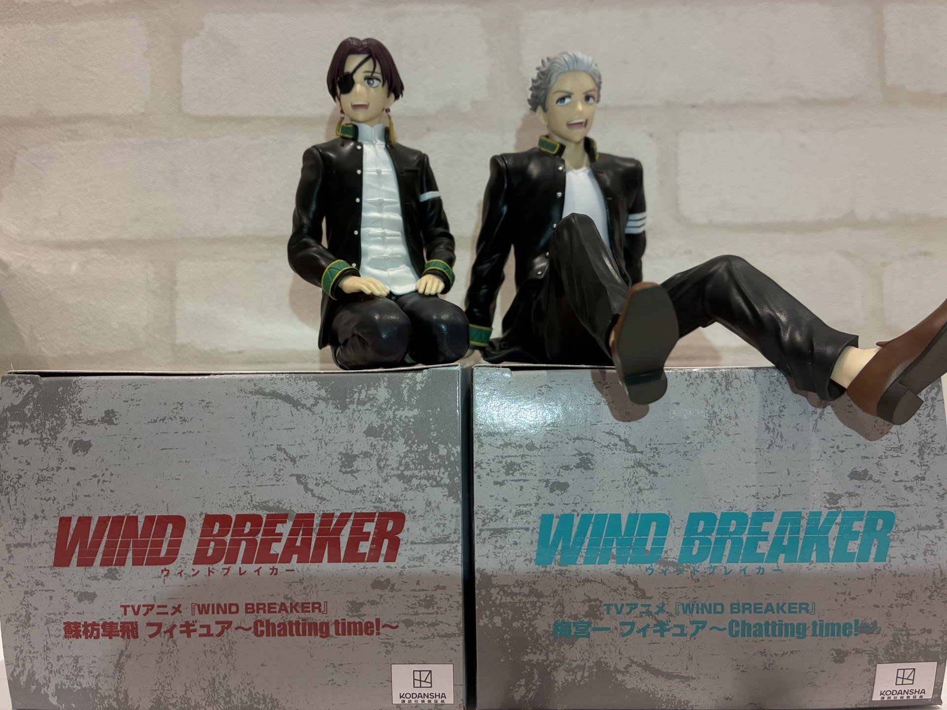 WIND BREAKER〜Chatting time!〜 梅宮一&蘇芳隼飛8点 TVアニメ『WIND BREAKER』 蘇枋隼飛 フィギュア～Chatting time