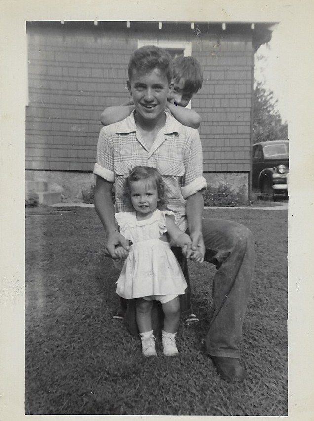 If it looks like we were scared to death, just a couple of kids tryin' to save each other...if a picture's worth a thousand words, you can't see what those shades of gray keep covered... you should've seen it in color... My dad as a teenager, Boston, The Great Depression.✝️🇺🇲