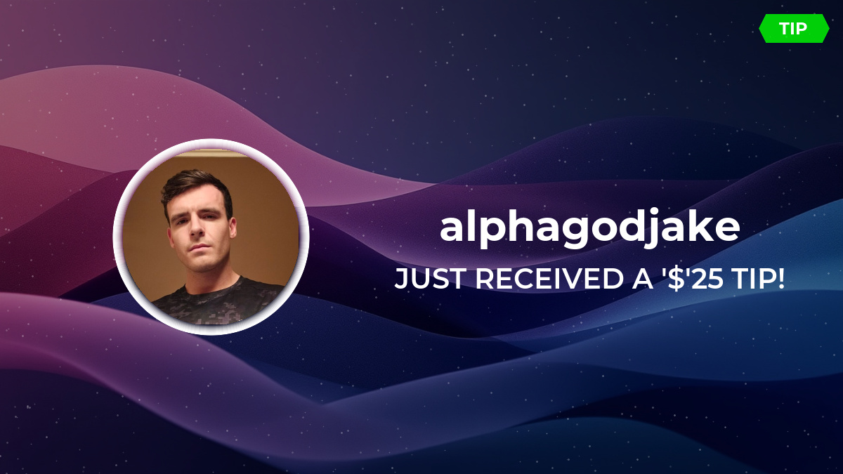 🎁 Wow! An anonymous fan just purchased a 25.00 USD gift from alphagodjake's wishlist! Want to make their day too? Check out their wishlist! #WhereAdultsGetCreative <a href="/RealAdultFans/">Real Adult Fans</a>