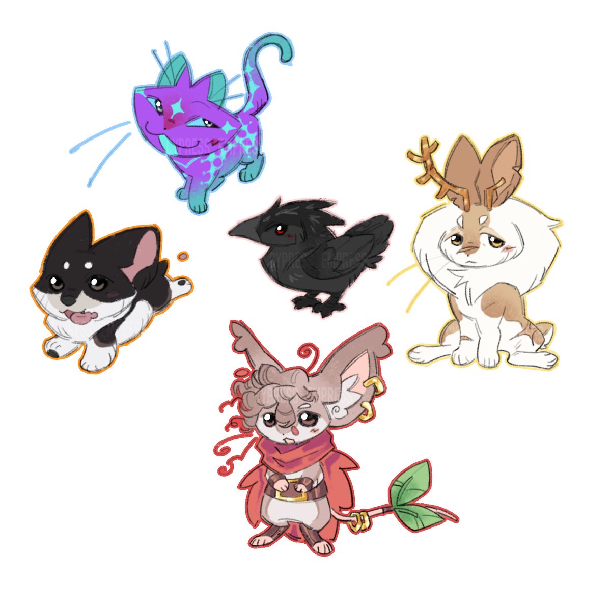 We are the Pookielings please feed us!! #RWBY #rwbyfanart