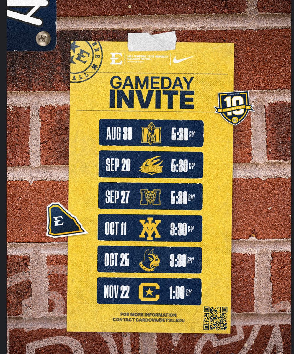 thank you <a href="/lacicardova/">Laci</a> <a href="/ETSUFootball/">ETSU Football</a> for the gameday invite!!