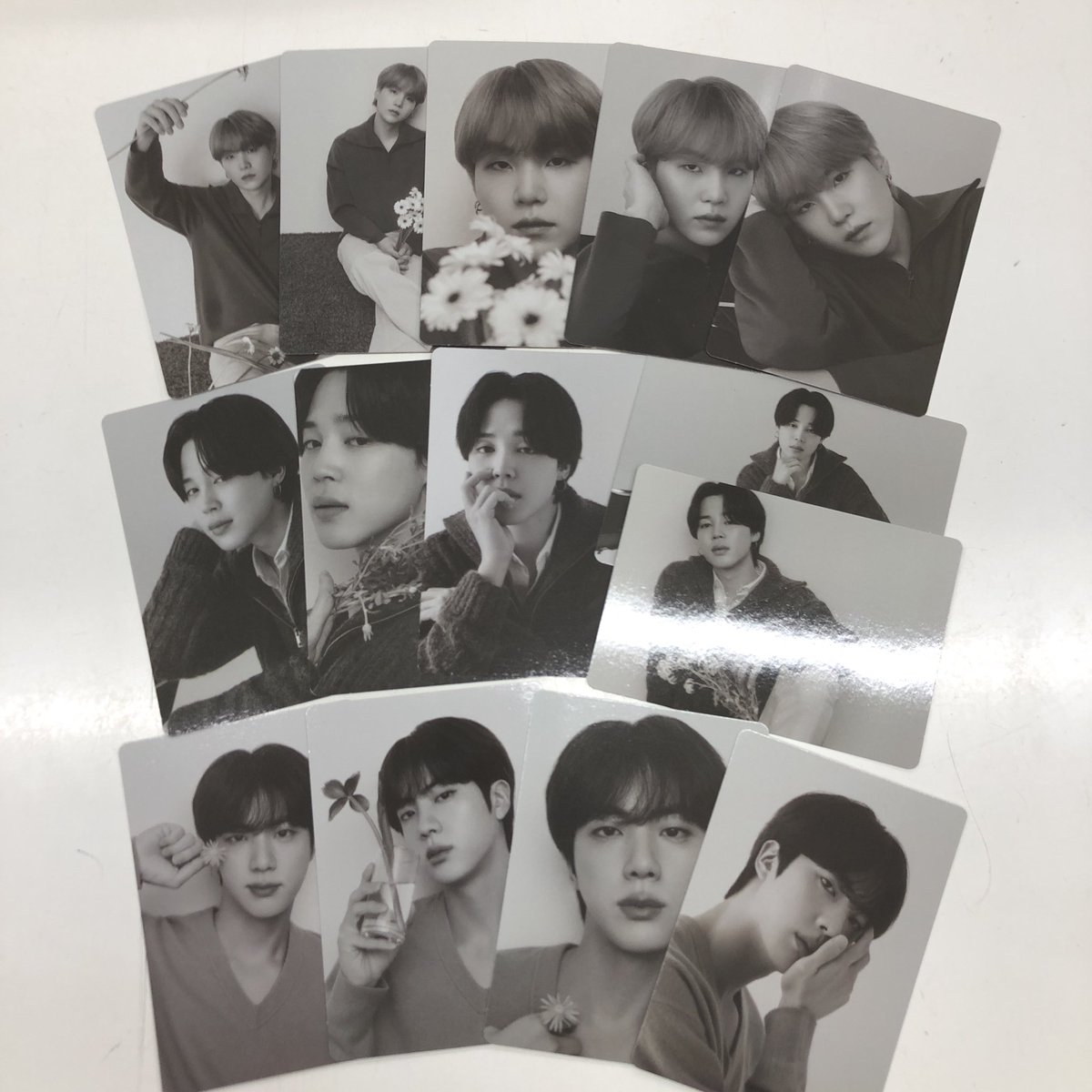 BTS ワッペン トレカ テヒョン ジョングク ジミン ホソク ナムジュン ジン 新品【公式】BTS DICON ジン トレカ8枚セット JIN - メルカリ