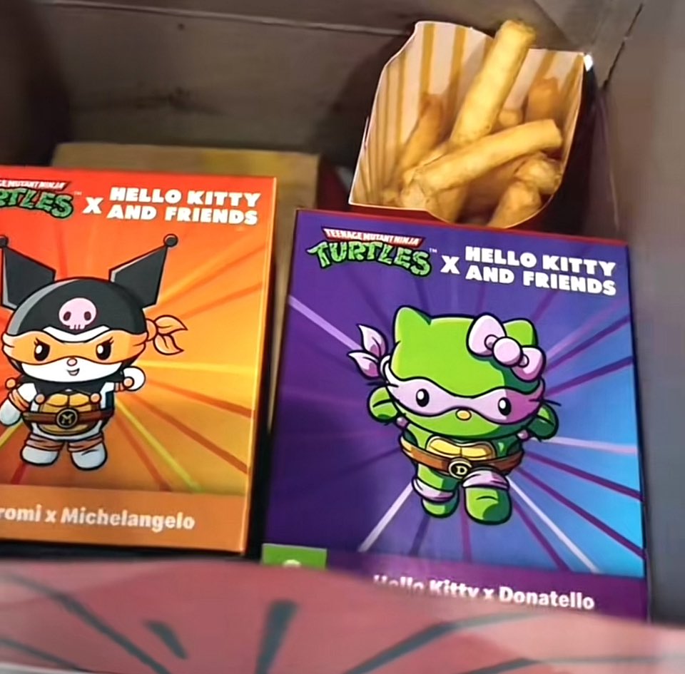 ㅤ
looking down at the colorful box , she pondered for a moment . manicured hands took hold of a box , opening it to take a look at the contents .

“ look at these weird little things , what did you get ?”
ㅤ