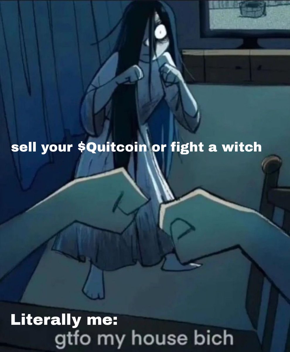 There's no room for jeets 
HODLER till the end

We're currently sitting at $10million market Capitalisation. We're bigger and better at every ATH.

#Quitcoin
<a href="/_Quitcoincrypto/">Quitcoin</a> <a href="/NEARMobile_app/">NEAR Mobile | Privacy DEX & Wallet</a> <a href="/realDonaldTrump/">Donald J. Trump</a>