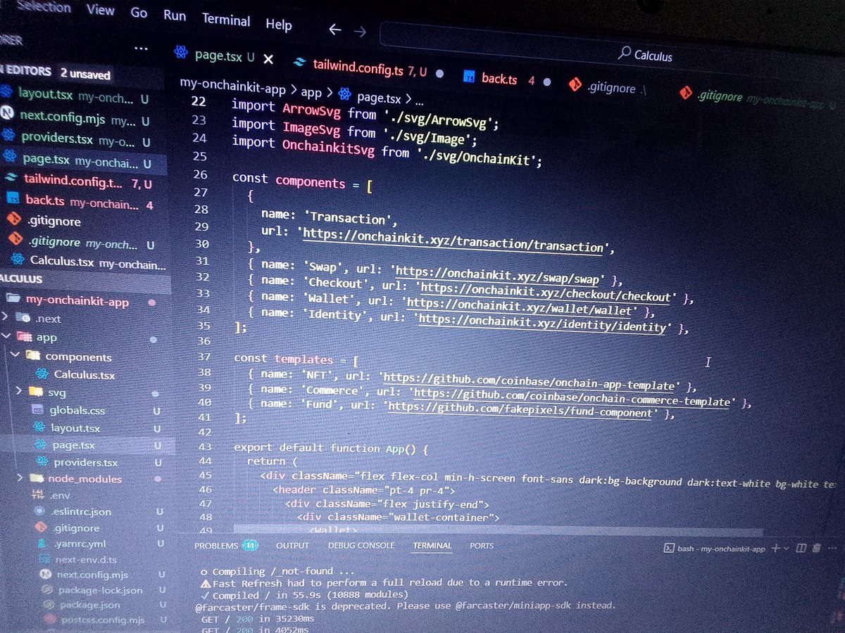 Web3Launcher's tweet image. Gm Everyone,

It&apos;s day 116-123 of the 

#100daysofcodingchallenge 

And honestly, it&apos;s not been an easy road. Am currently in the journey if Express frameworks.

I was able to build a calculator mini app with Nextjs, React with my AI to support me since I wasn&apos;t that strong in…