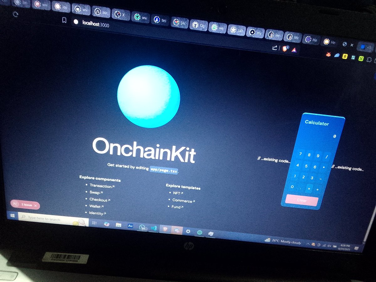 Web3Launcher's tweet image. Gm Everyone,

It&apos;s day 116-123 of the 

#100daysofcodingchallenge 

And honestly, it&apos;s not been an easy road. Am currently in the journey if Express frameworks.

I was able to build a calculator mini app with Nextjs, React with my AI to support me since I wasn&apos;t that strong in…