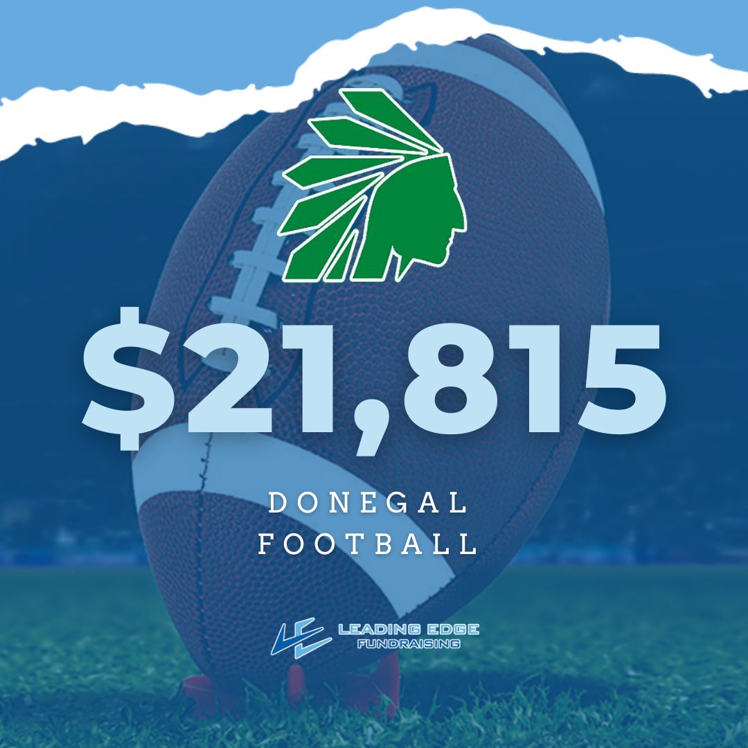 LeadingEdgeRay's tweet image. 👏 A big shoutout to the Donegal Football team for their amazing fundraising effort — bringing in $21,815! 💚 Your hard work and community support are fueling a strong season ahead. Best of luck on the field this year! 🏈⚡ #GoDonegal