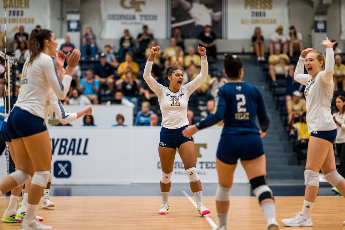 Georgia Tech Volleyball tweet media